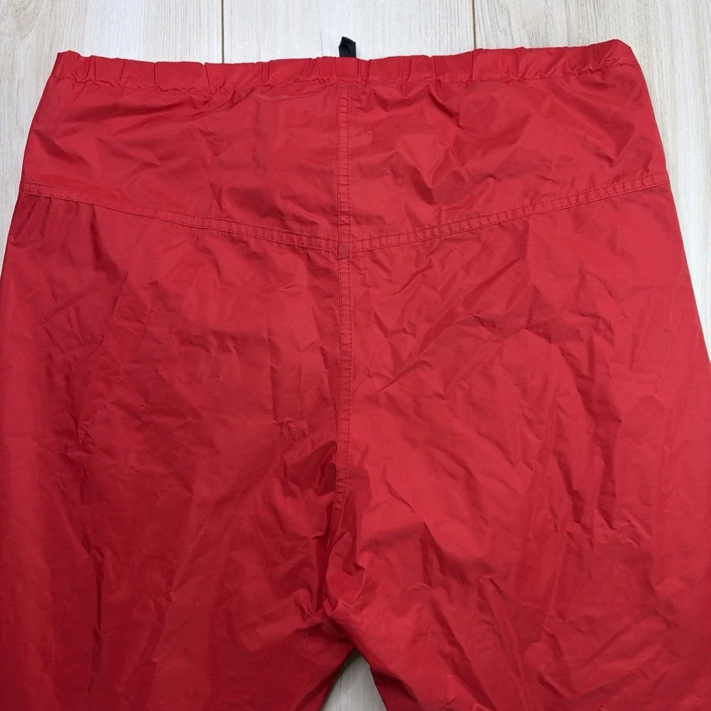 VTG 80s The North Face Gore-Tex Nylon Pants Mens Large Red USA Made